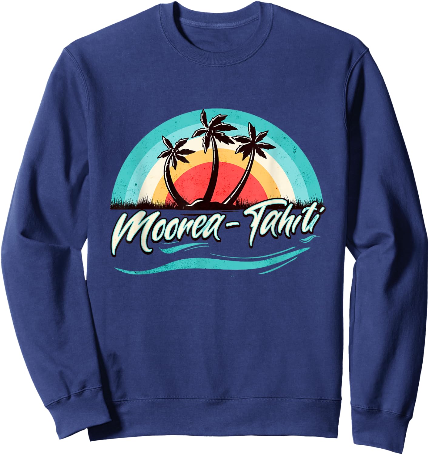 French Polynesia Moorea Tahiti Sweatshirt - Sweatshirt | Navy