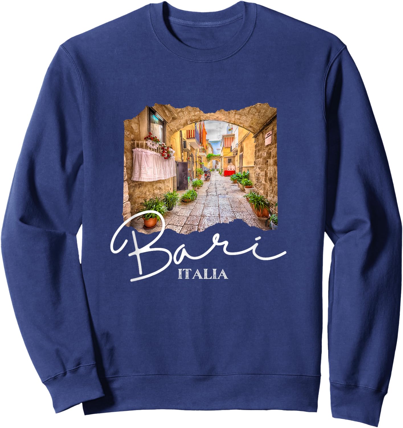 Italy Bari Souvenir / Bari Italy Sweatshirt - Sweatshirt | Navy