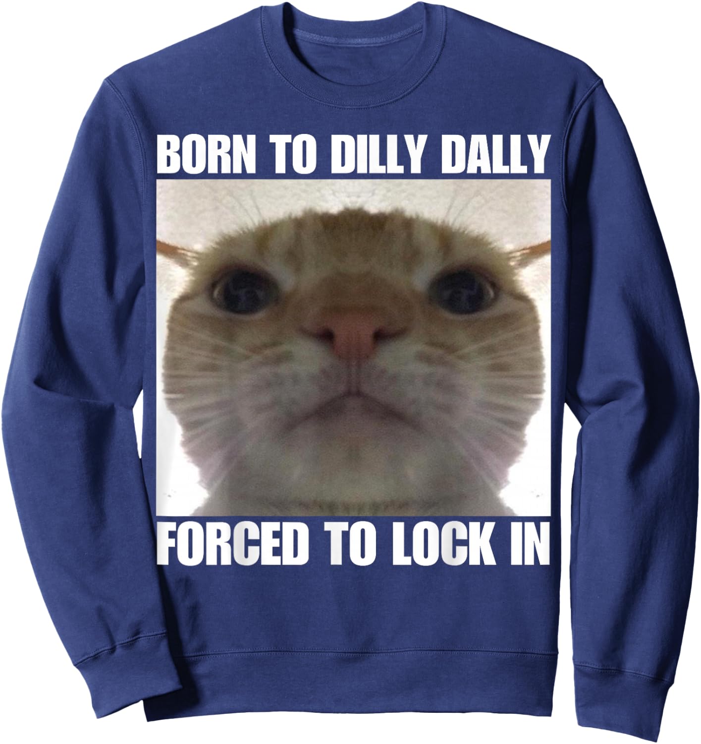 Born To Dilly Dally Sweatshirt - Sweatshirt | Navy