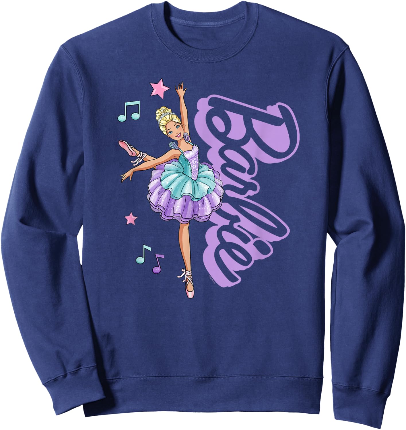 Barbie - Barbie Ballerina - Love Ballet Sweatshirt - Sweatshirt | Navy