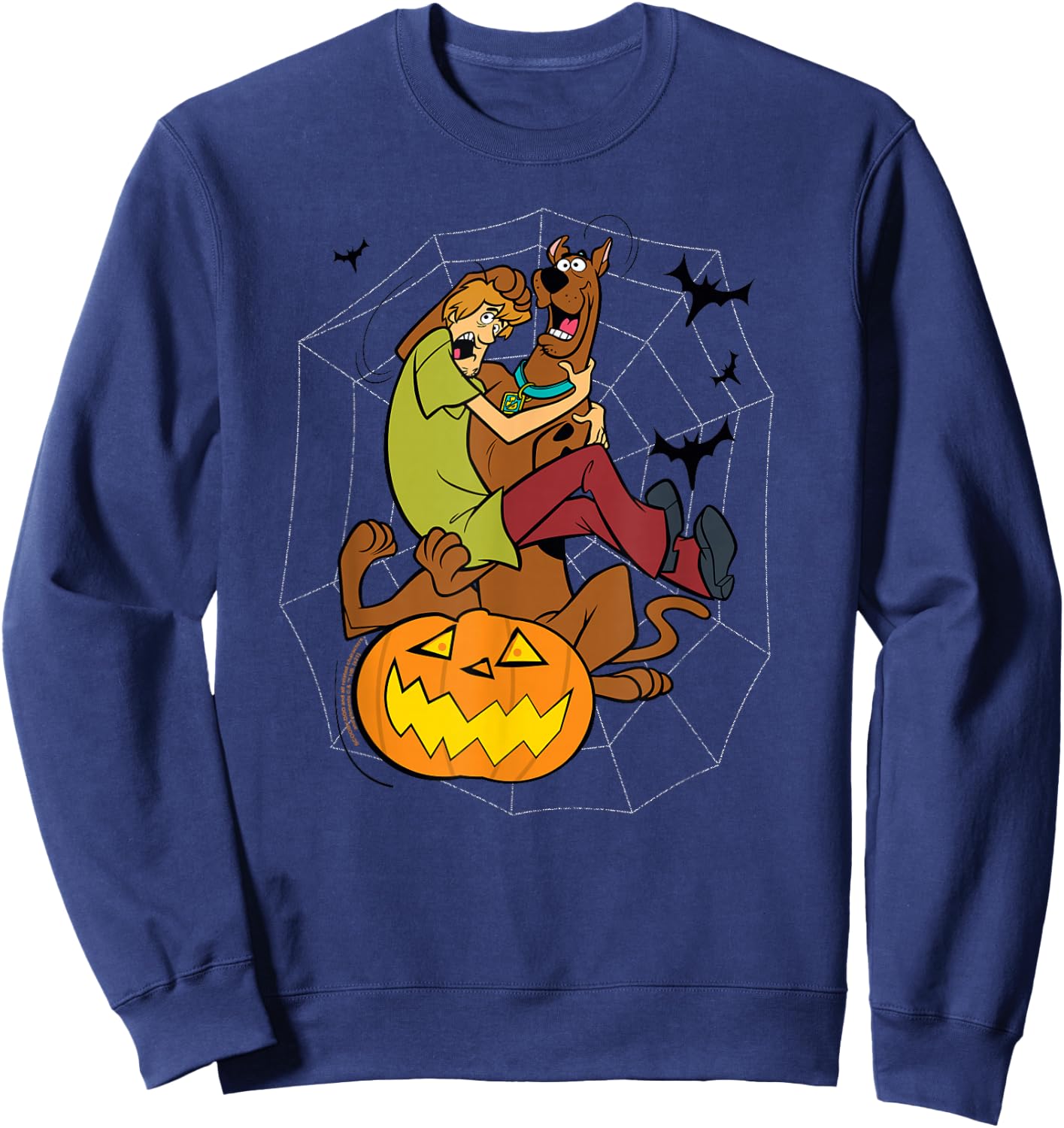 Scooby-Doo and Shaggy Spooky Surprise Sweatshirt - Sweatshirt | Navy
