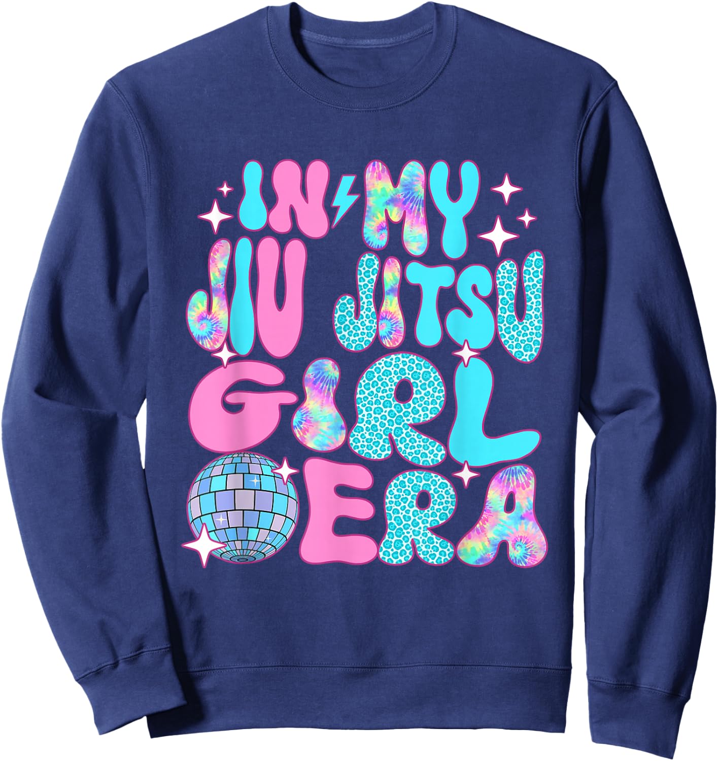 Disco In My Jiu Jitsu Girl Era Sweatshirt - Sweatshirt | Navy