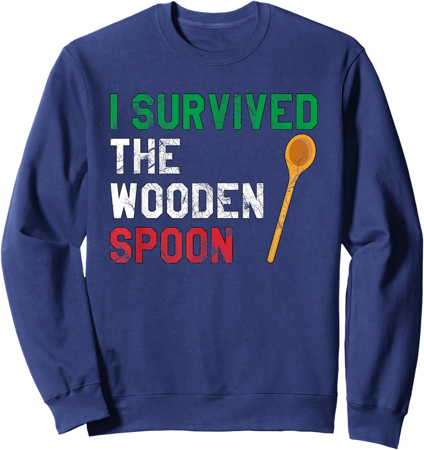 I Survived The Wooden Spoon Sweatshirt - Sweatshirt | Navy