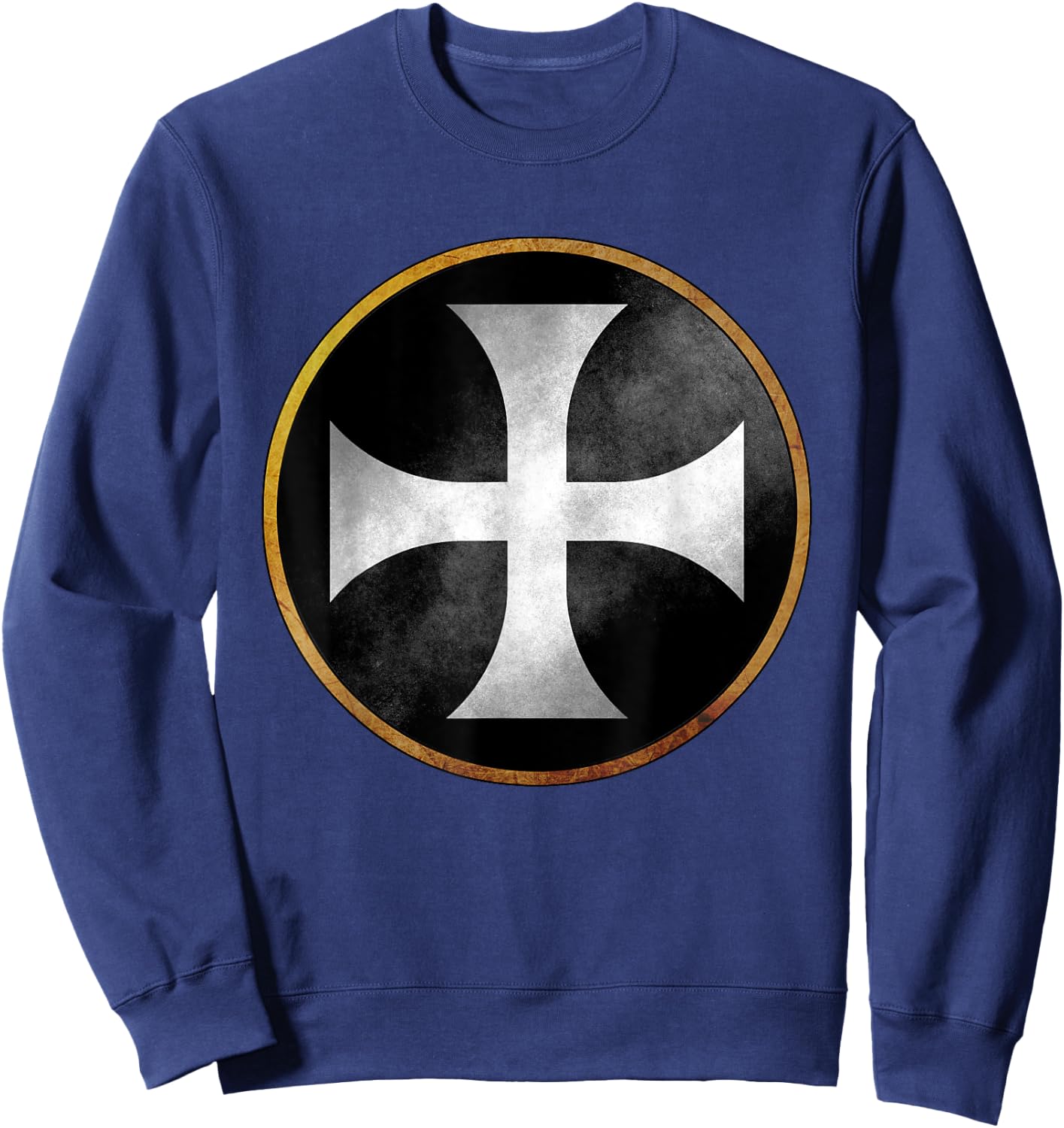Knights Templar Cross Sweatshirt - Sweatshirt | Navy