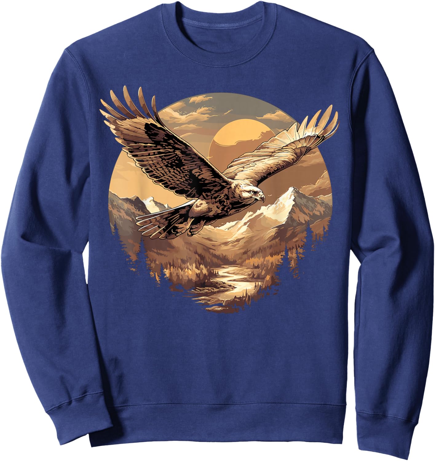 Hawks Hawk Sweatshirt - Sweatshirt | Navy