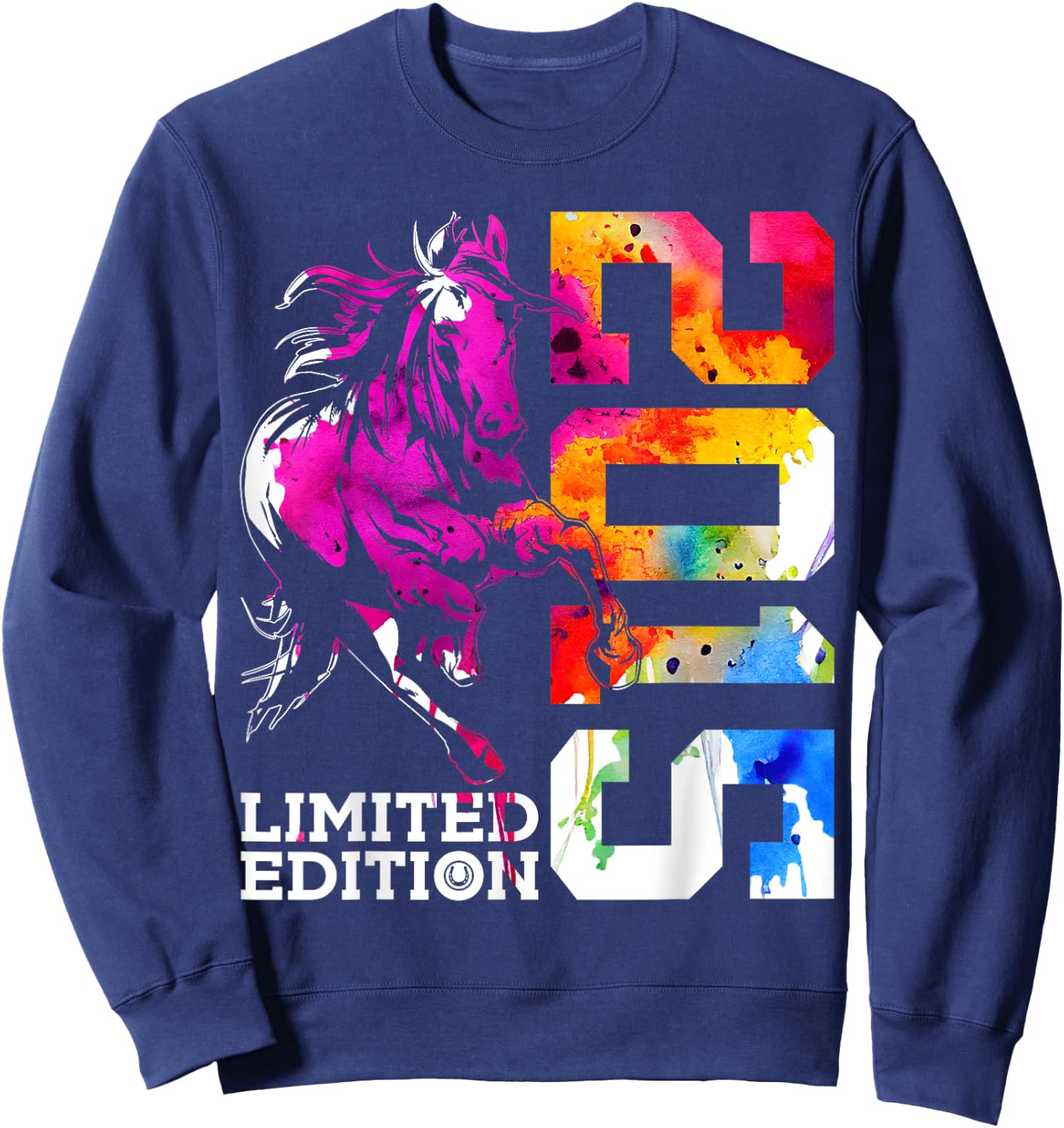 Limited Edition 2015 Riding Horse 10th Birthday Sweatshirt - Sweatshirt | Navy
