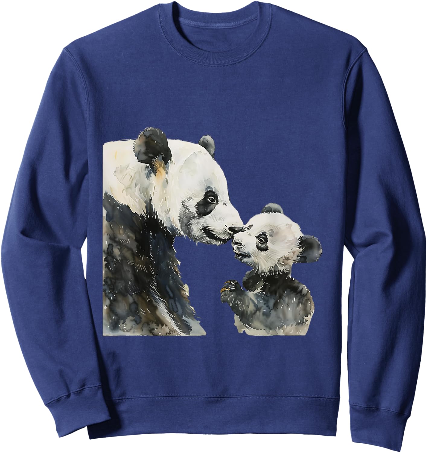 Mama Panda New Mom Mommy For Mothers Day Sweatshirt - Sweatshirt | Navy