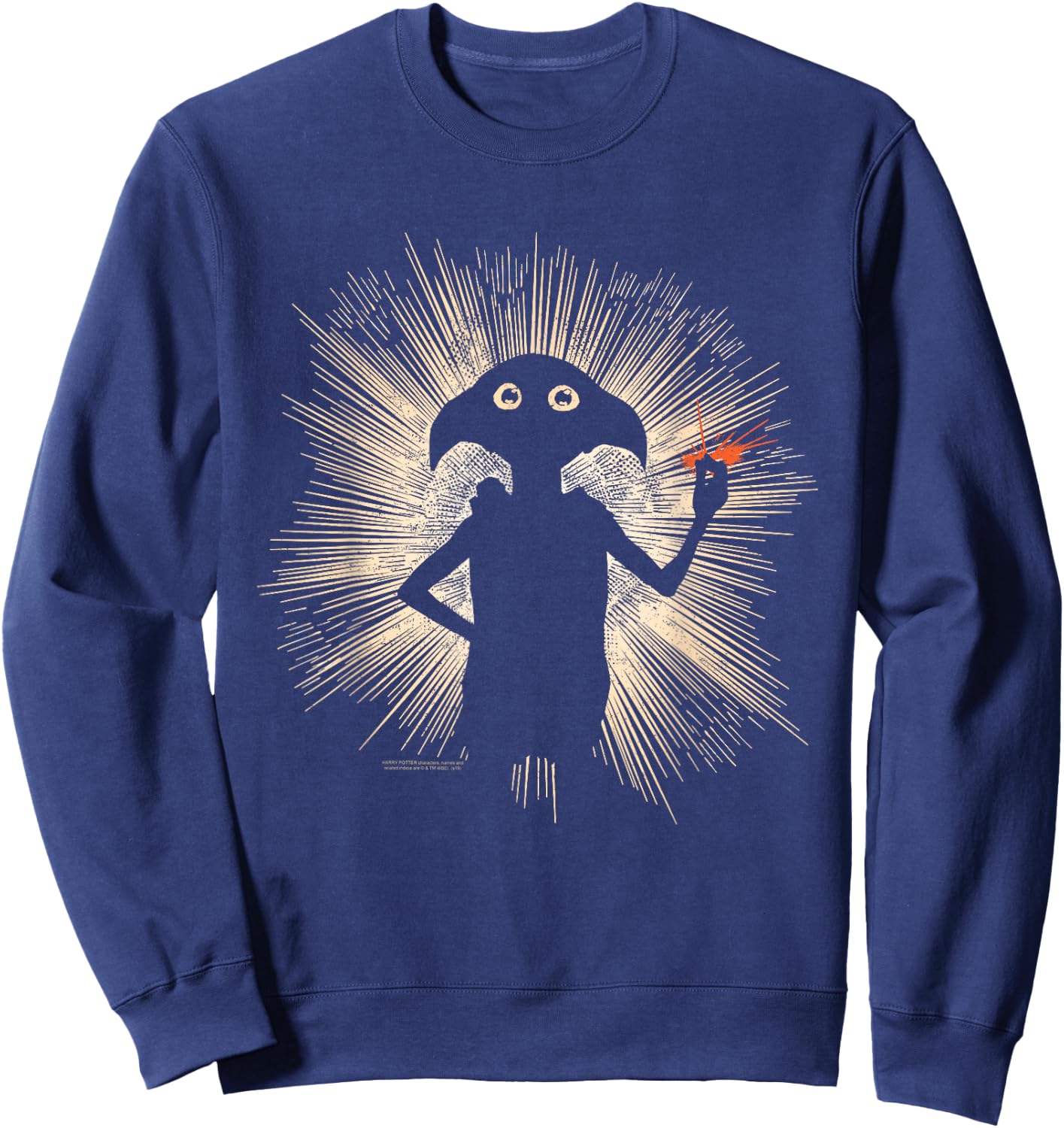Harry Potter Dobby Snapping Sweatshirt - Sweatshirt | Navy