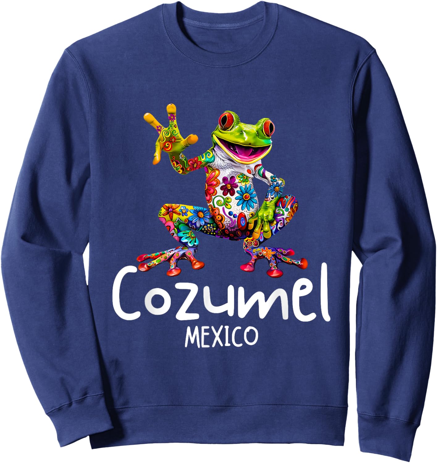 Cozumel Mexico Souvenir / Cozumel Sweatshirt - Sweatshirt | Navy