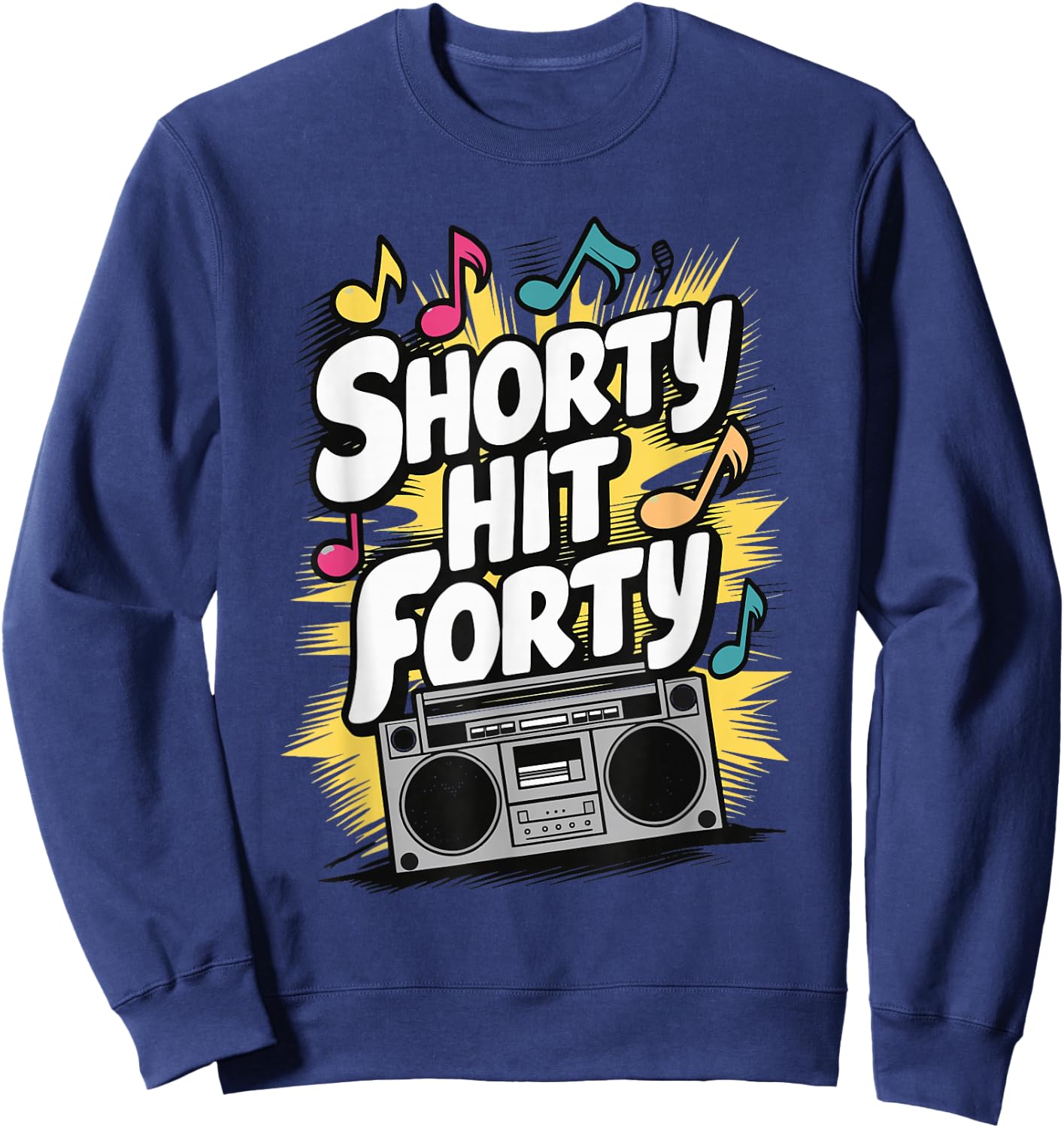 Shorty Hit Forty Sweatshirt - Sweatshirt | Navy