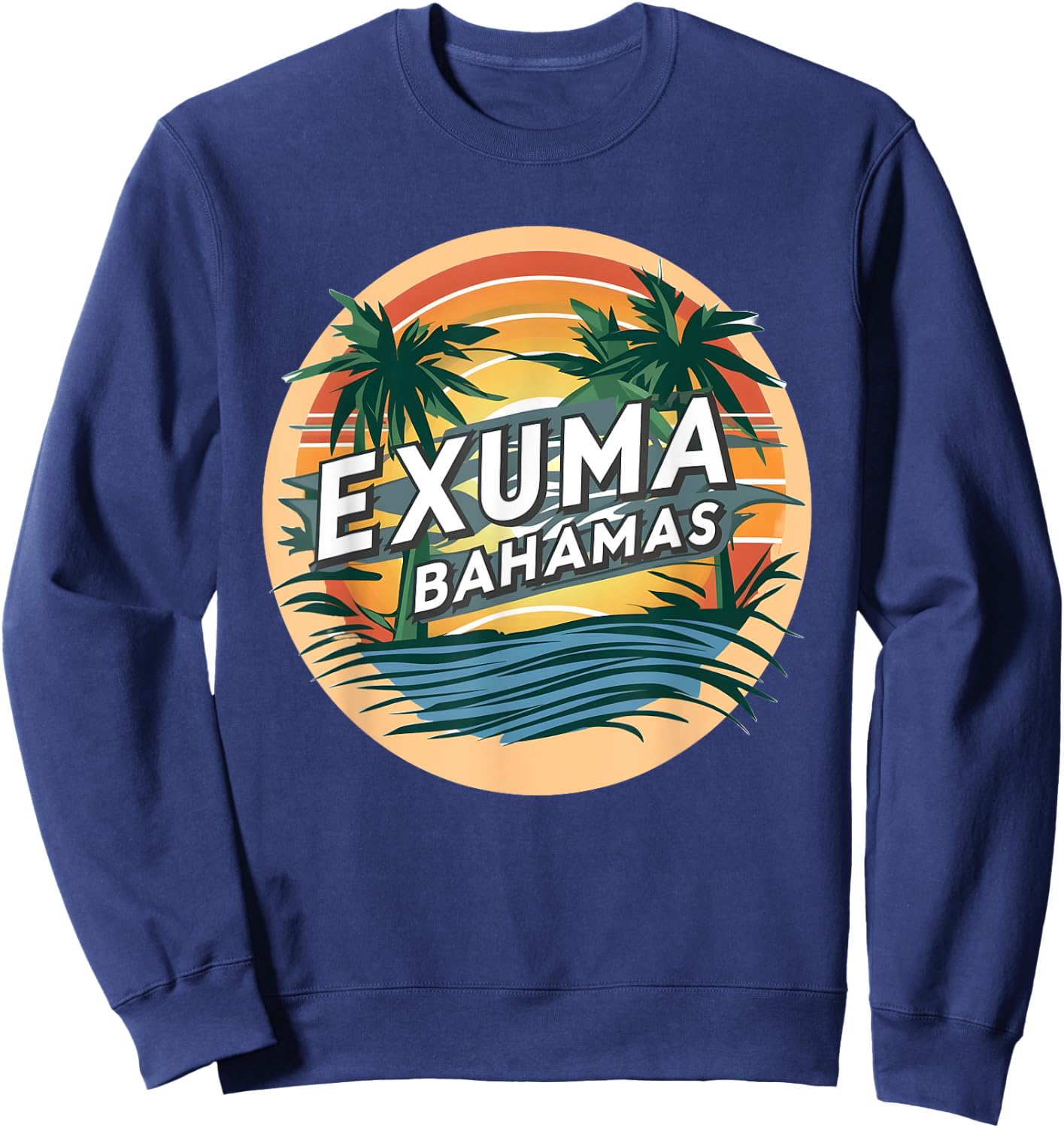 Exuma Bahamas Sweatshirt - Sweatshirt | Navy