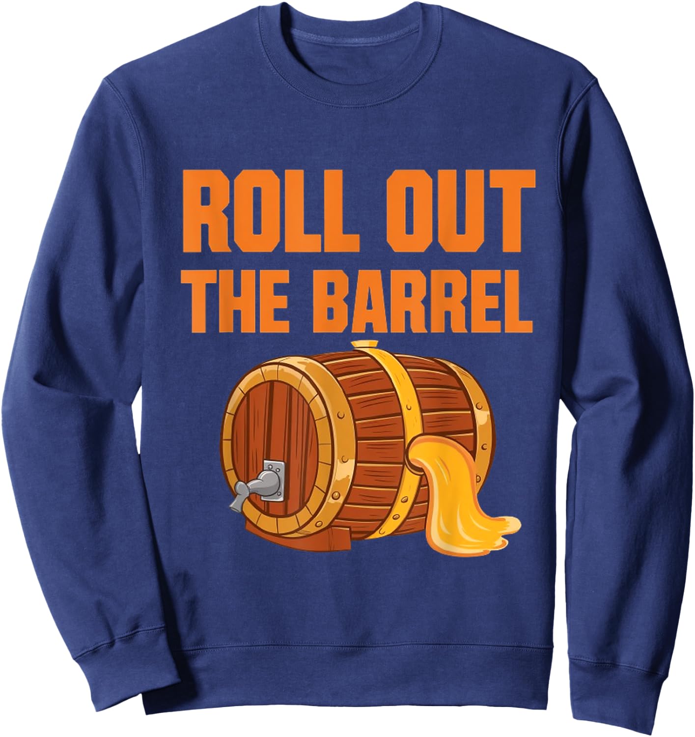 Brewers Roll Out The Barrel Sweatshirt - Sweatshirt | Navy