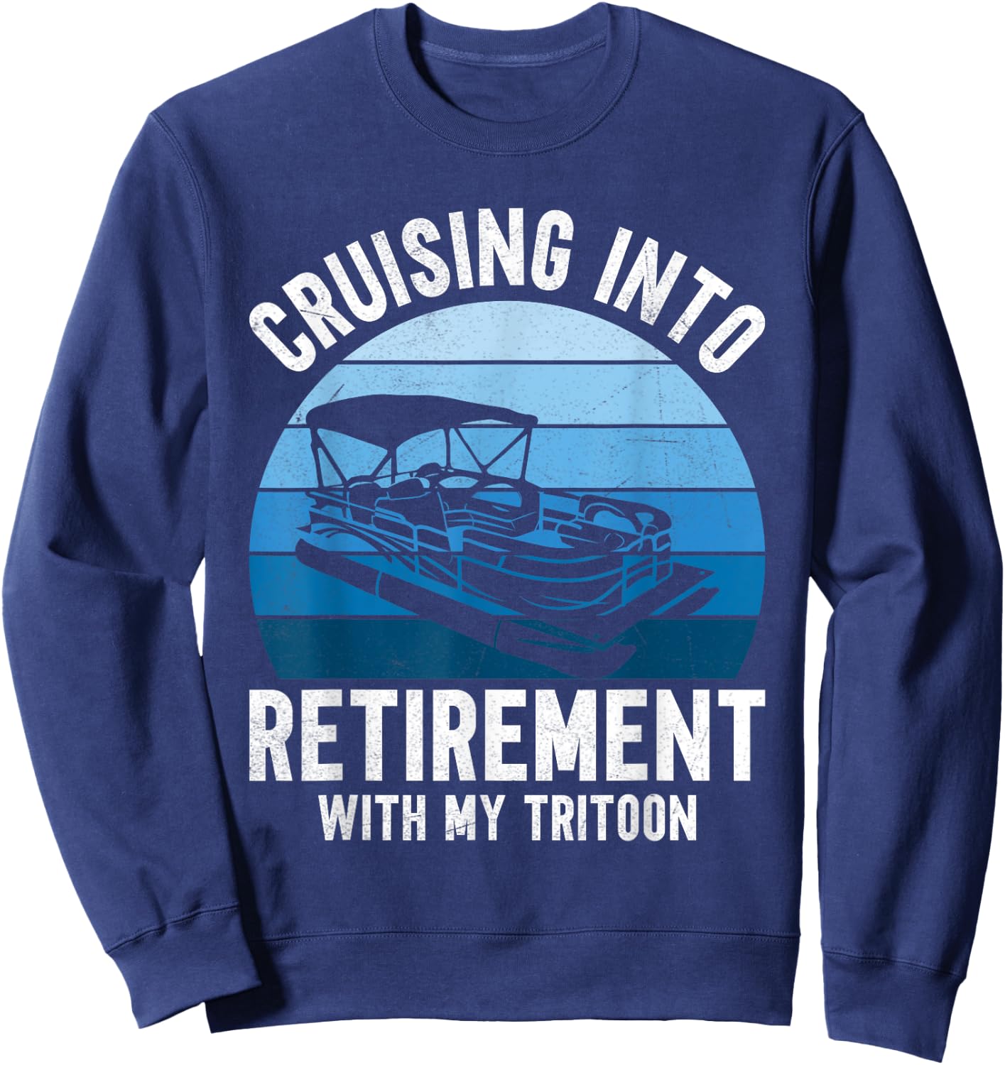 Tritoon Boat Accessories Sweatshirt - Sweatshirt | Navy