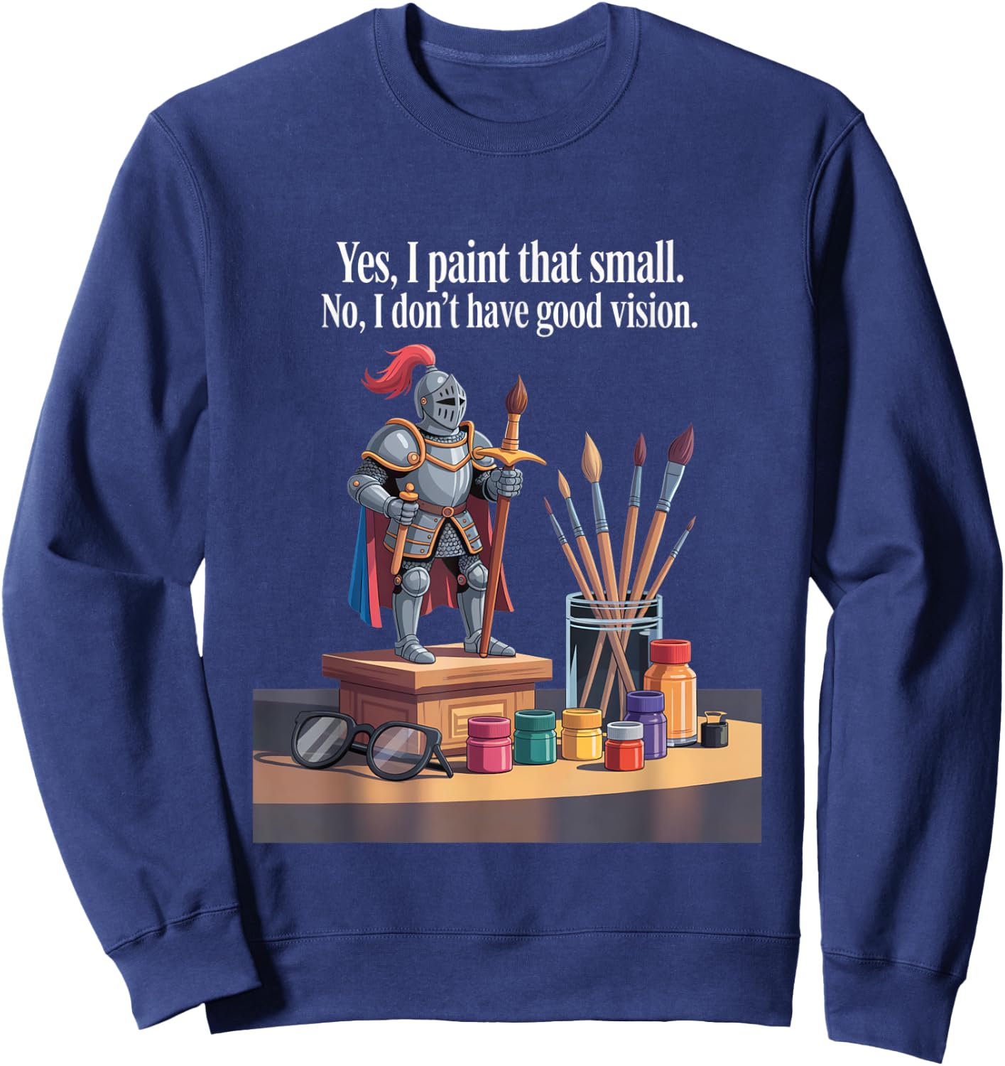 Miniature Painter Sweatshirt - Sweatshirt | Navy