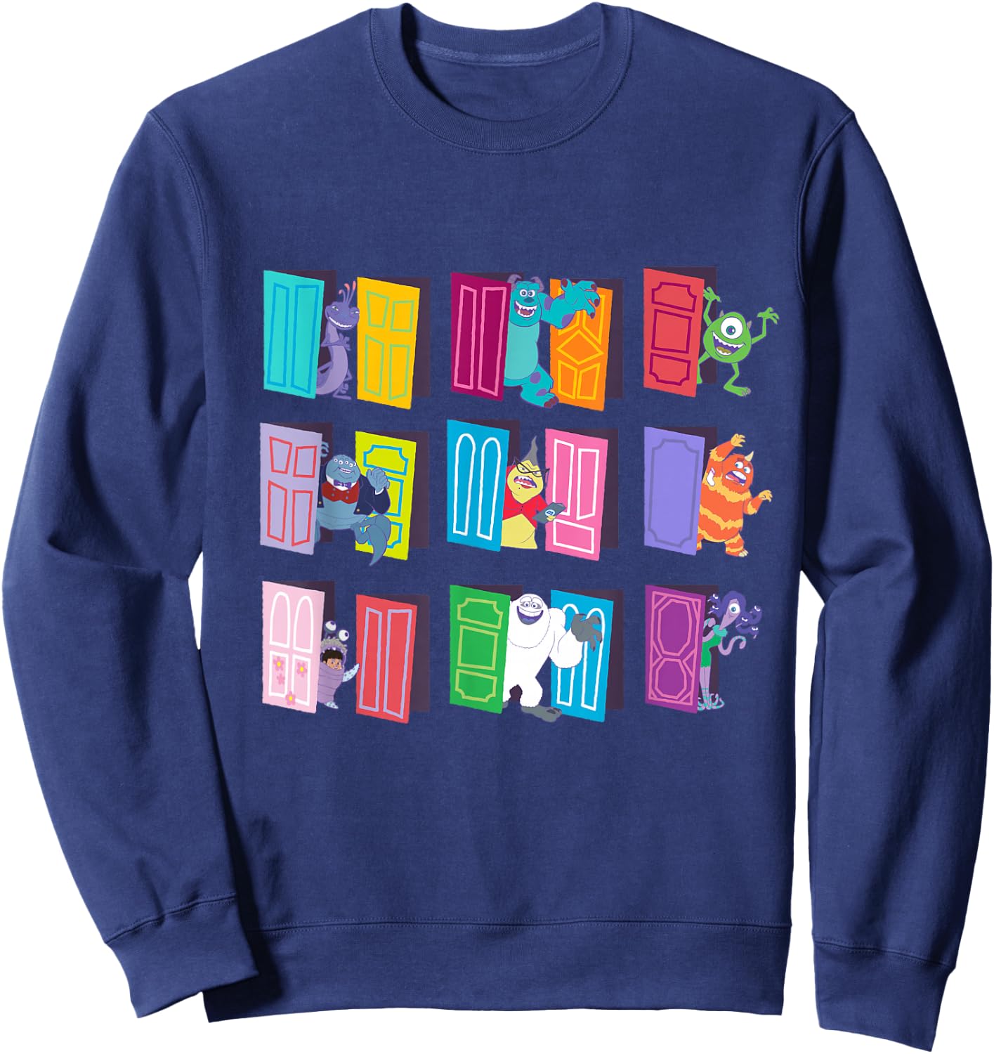 Disney and Pixar’s Monsters, Inc. Doors Sweatshirt - Sweatshirt | Navy