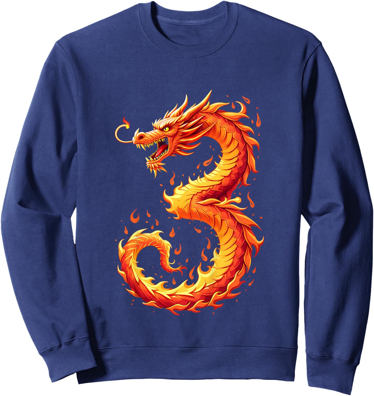 Kids Turning 3 Years Old Birthday, Boy Dragon 3rd Bday Girl Sweatshirt - Sweatshirt | Navy