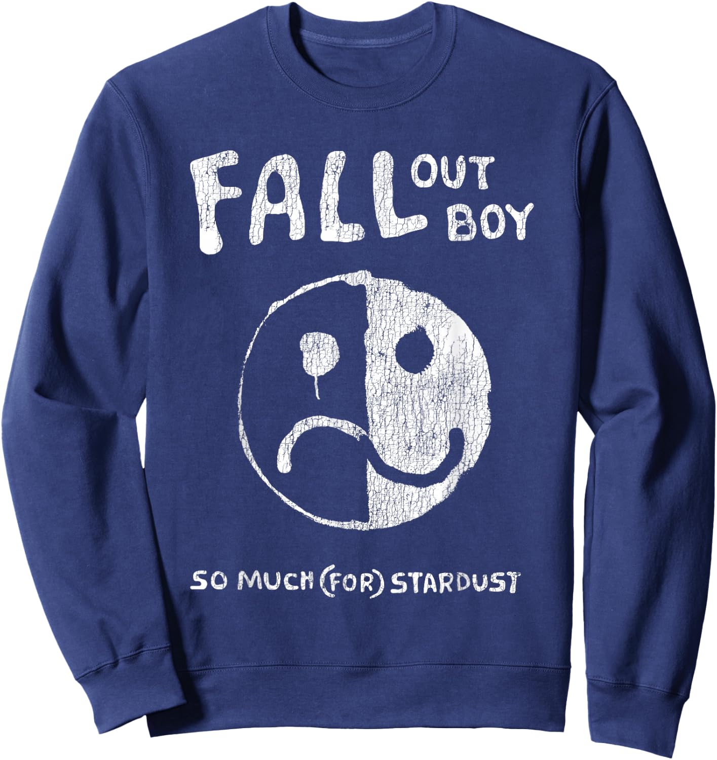 Fall Out Boy - Smile Frown Sweatshirt - Sweatshirt | Navy