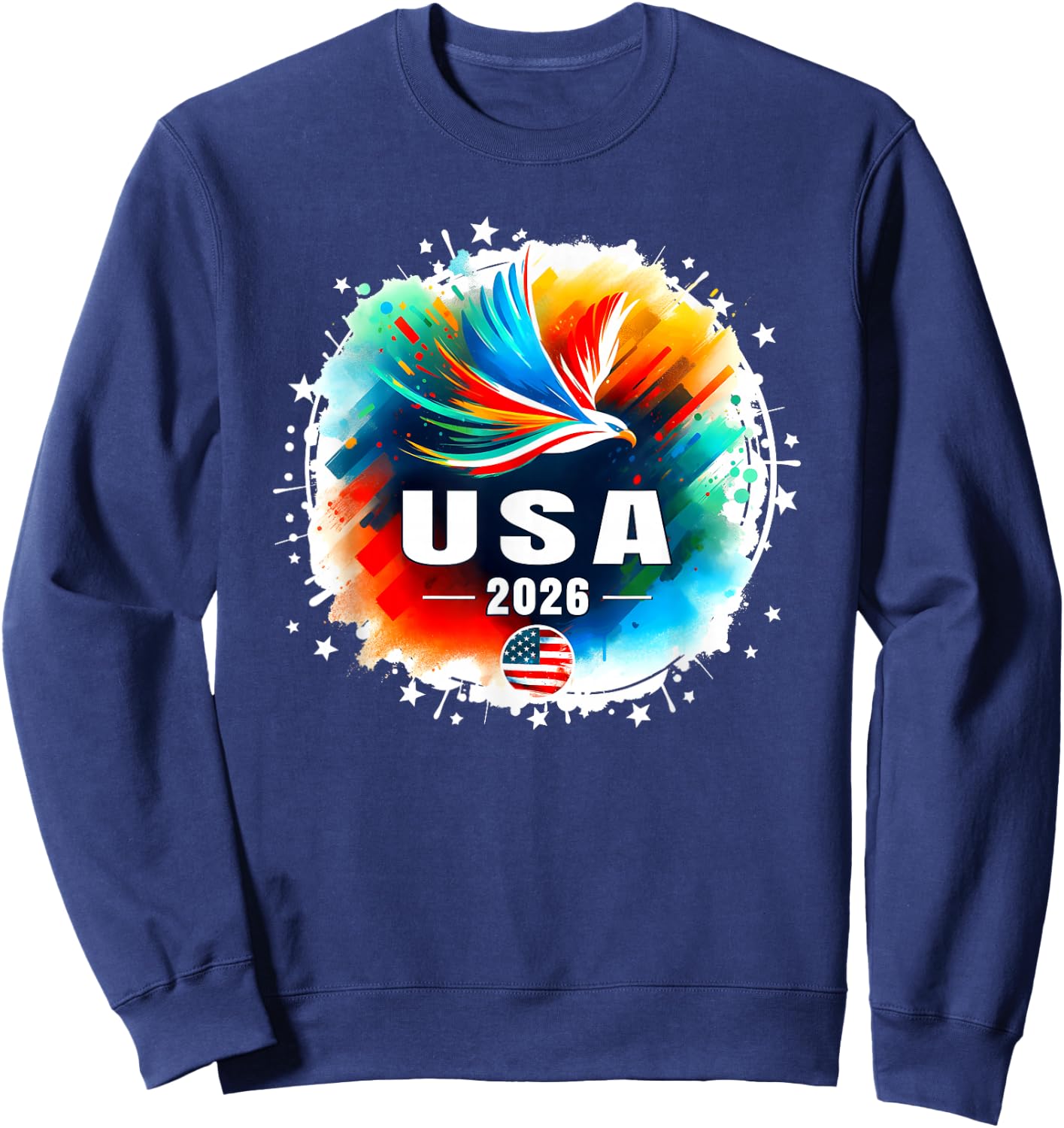 USA 2026 Go United States Sport USA Team 2026 USA Sweatshirt - Sweatshirt | Navy