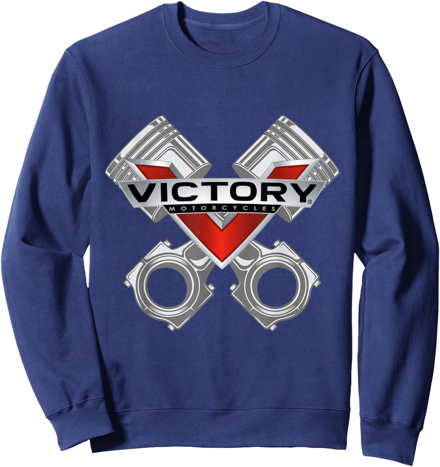 Victory Piston Style Sweatshirt - Sweatshirt | Navy