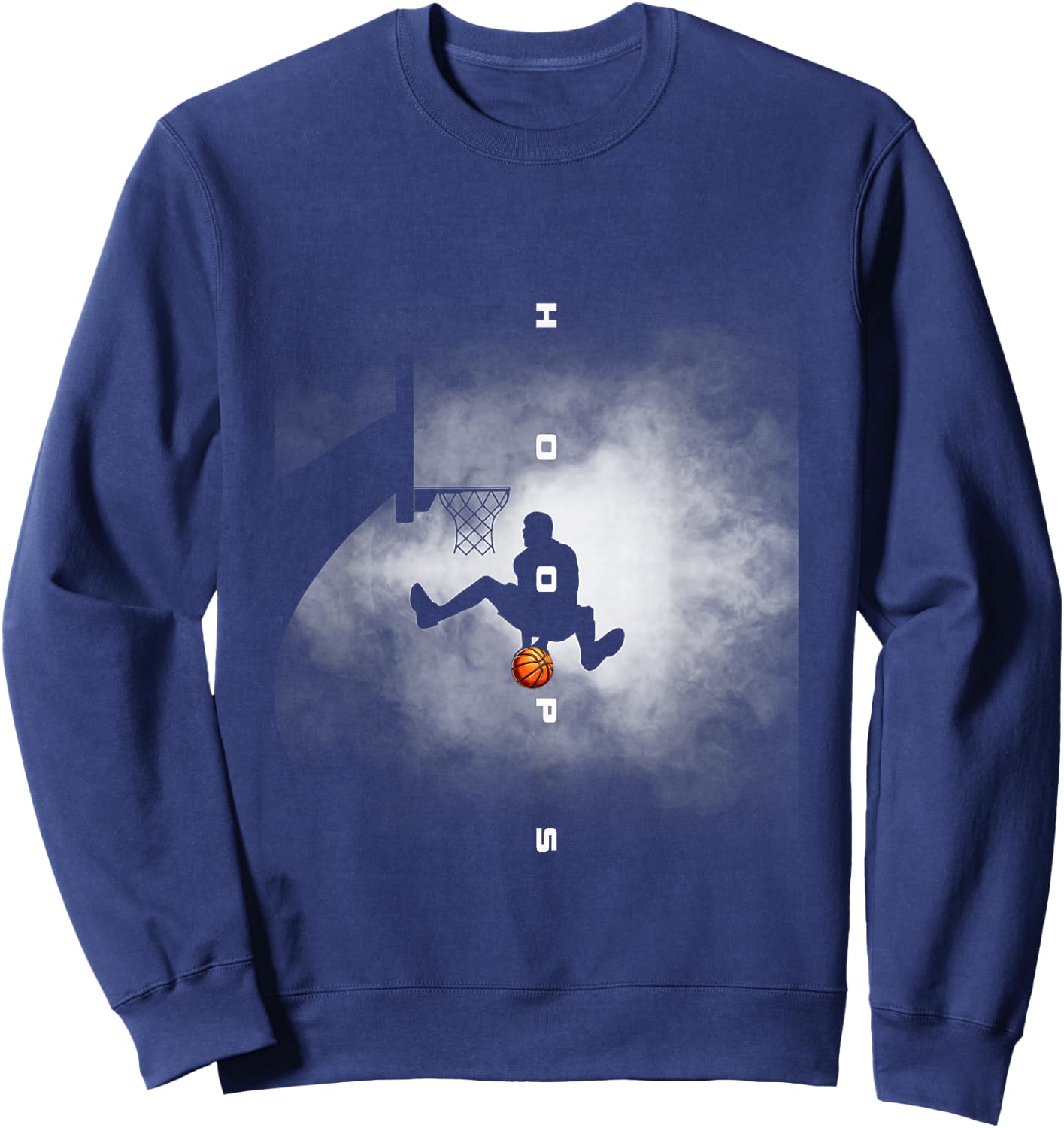 Hoops Basketball Apparel - Basketball Sweatshirt - Sweatshirt | Navy