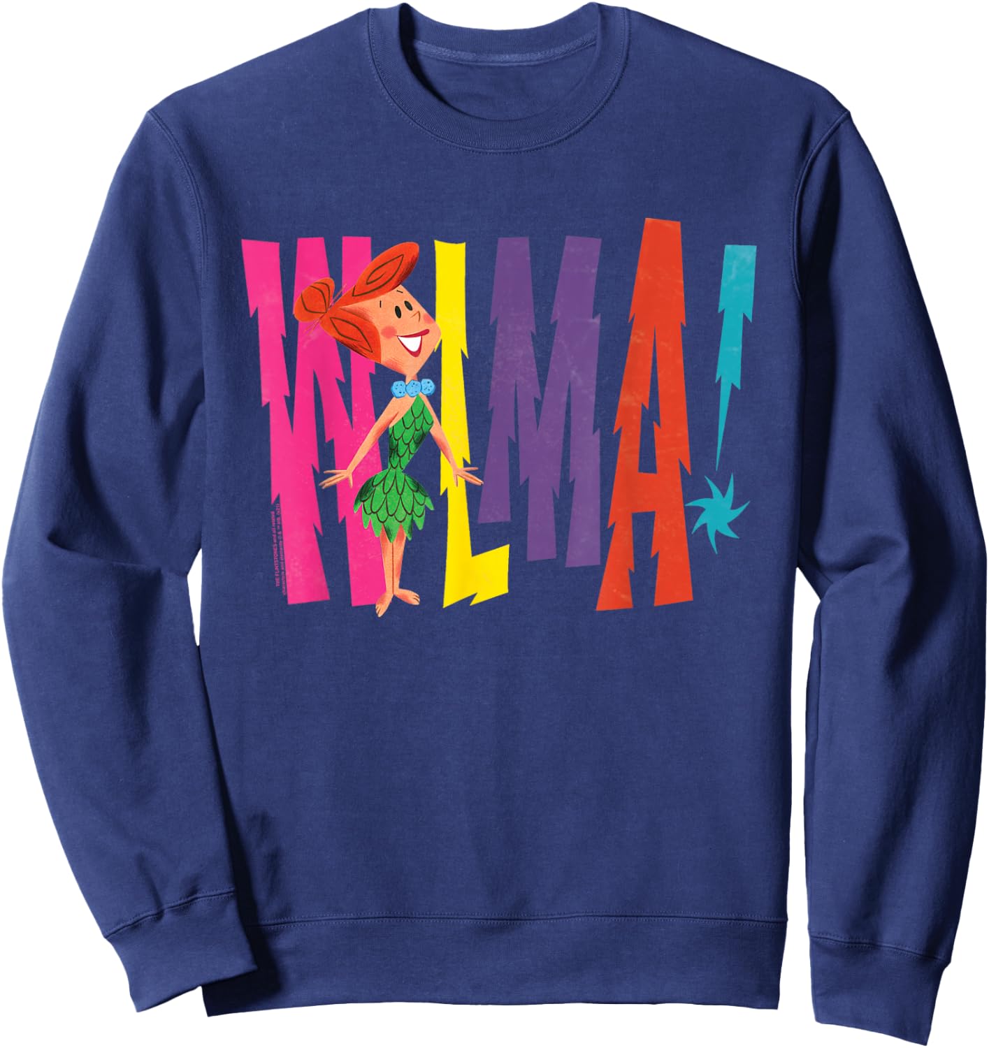 The Flintstones Wilma! Sweatshirt - Sweatshirt | Navy
