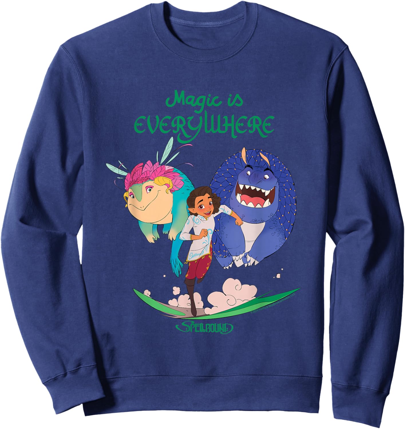 Spellbound Magic Is Everywhere Enchanted Group Sweatshirt - Sweatshirt | Navy