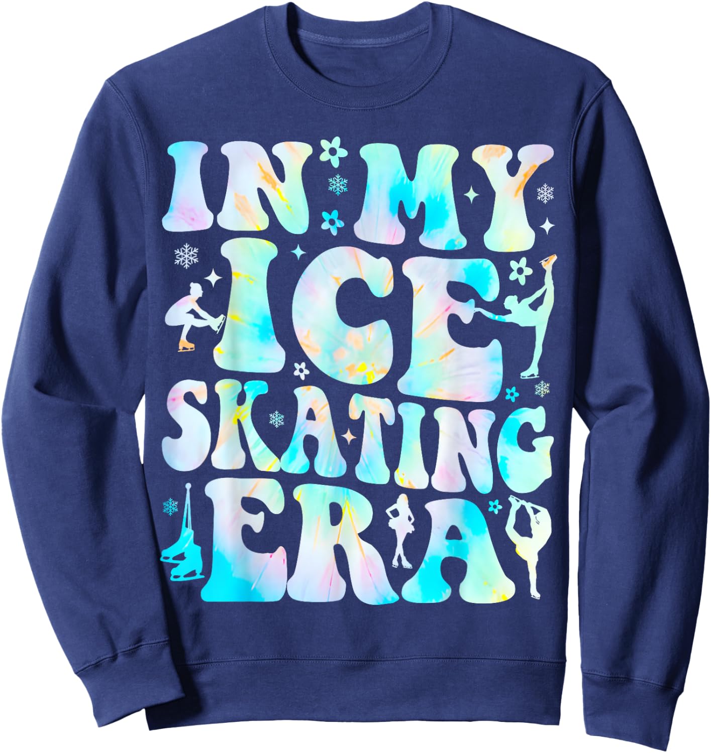 In My Ice Skating Era Sweatshirt - Sweatshirt | Navy