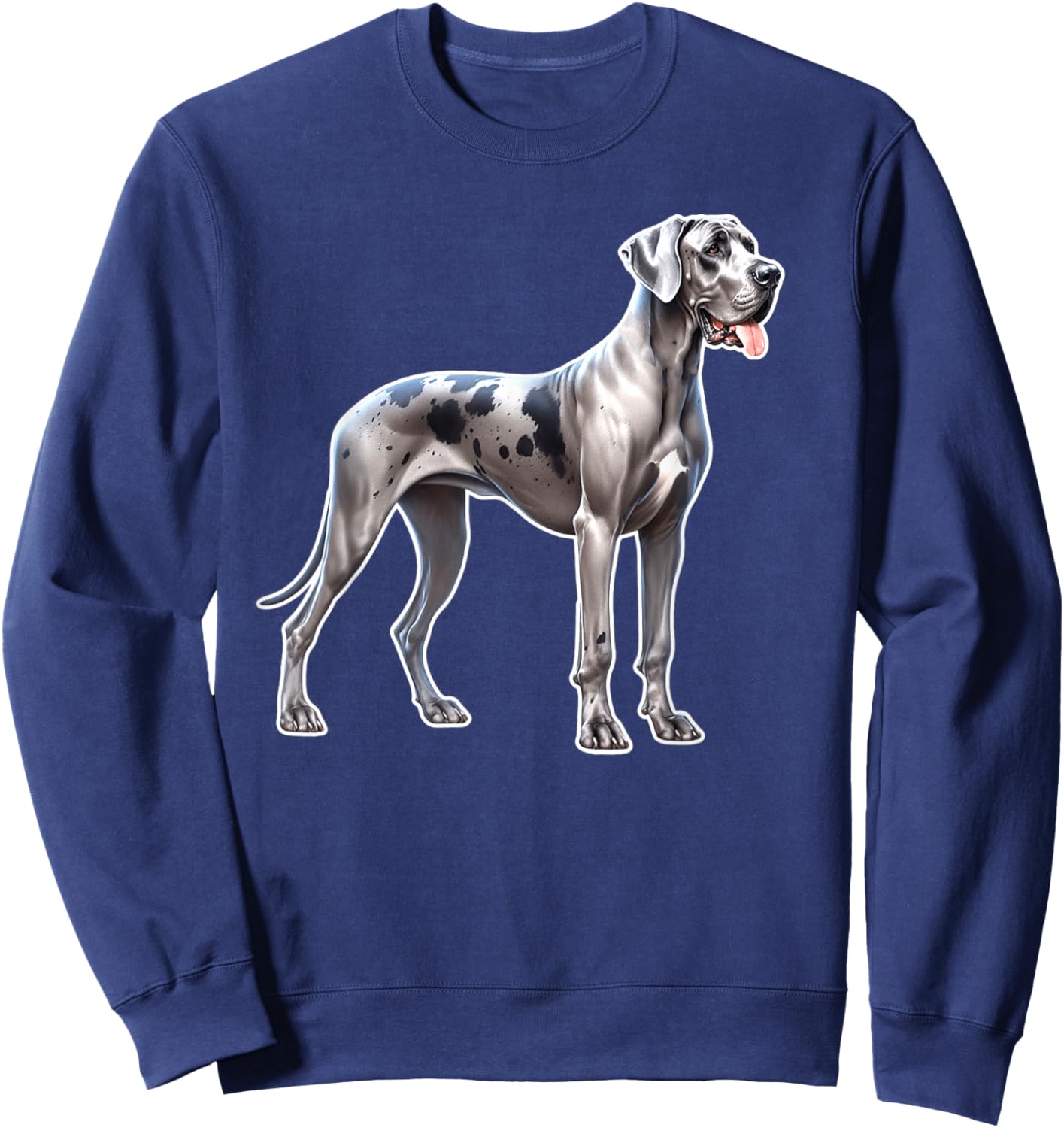 Great Dane Dog Sweatshirt - Sweatshirt | Navy