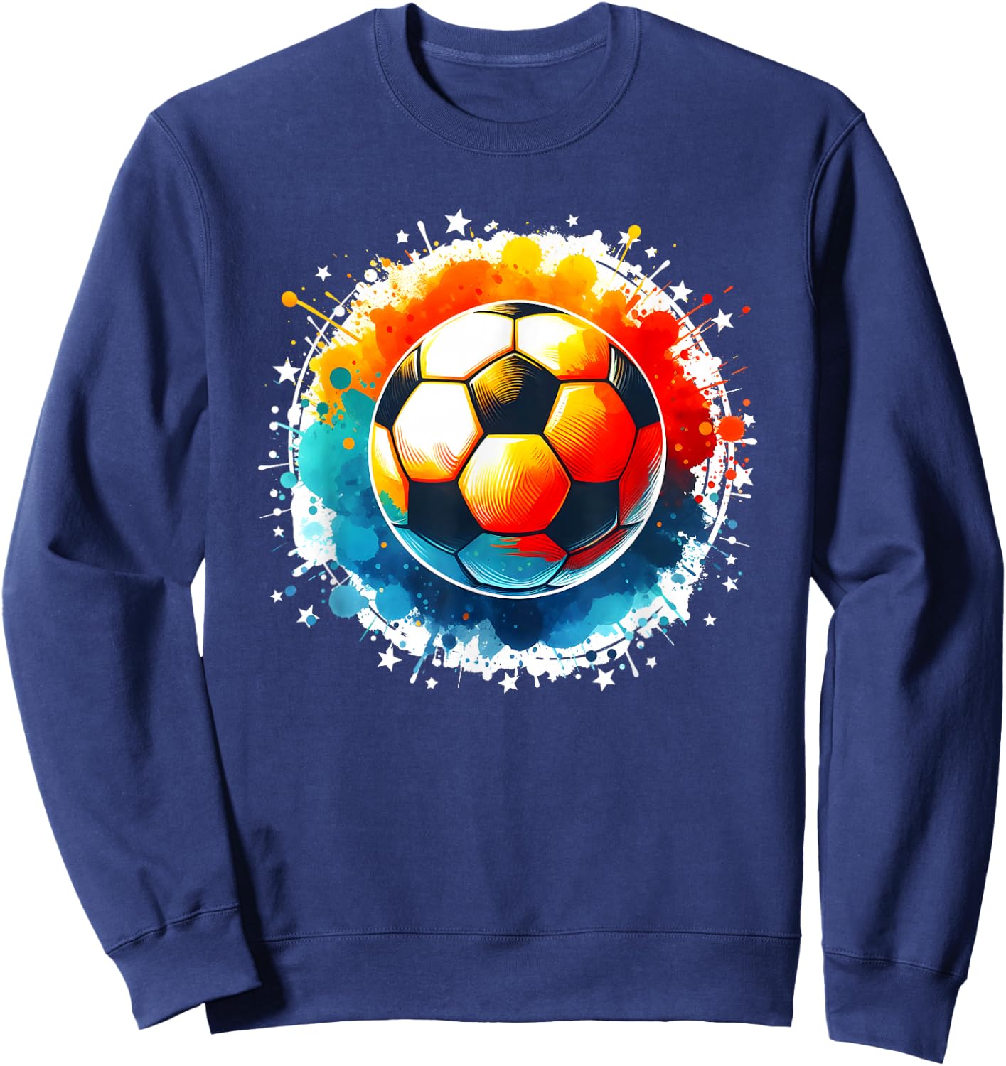 Soccer Player Boys Kids Men Youth Soccer Sweatshirt - Sweatshirt | Navy