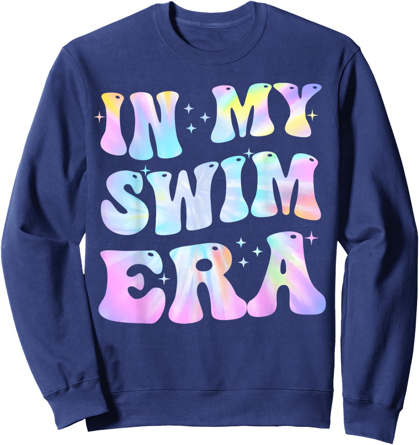 Retro In My Swim Era Swimming Swimmers Women Men Kids Sweatshirt - Sweatshirt | Navy