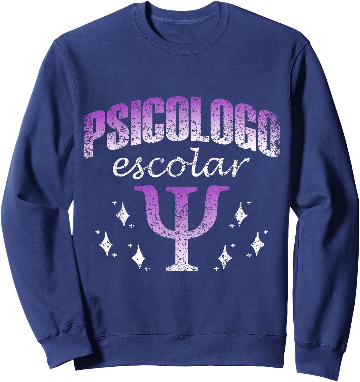 Psicologo Escolar Psychology Teacher School Psychologist Sweatshirt - Sweatshirt | Navy
