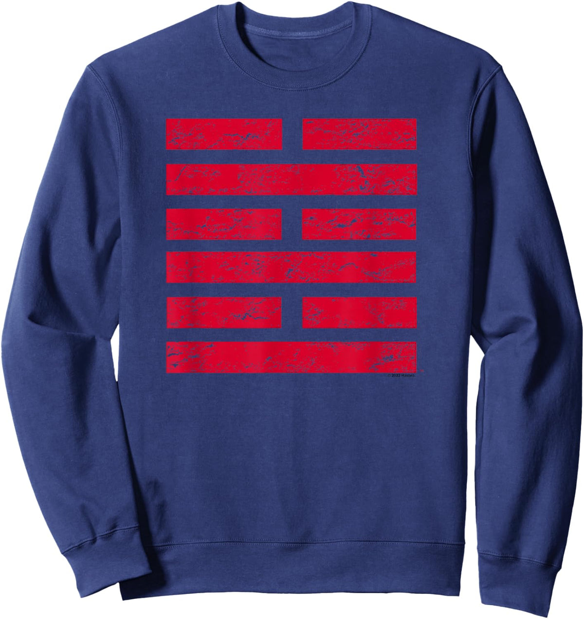 G.I. Joe A Real American Hero Arashikage Clan Logo Vintage Sweatshirt - Sweatshirt | Navy