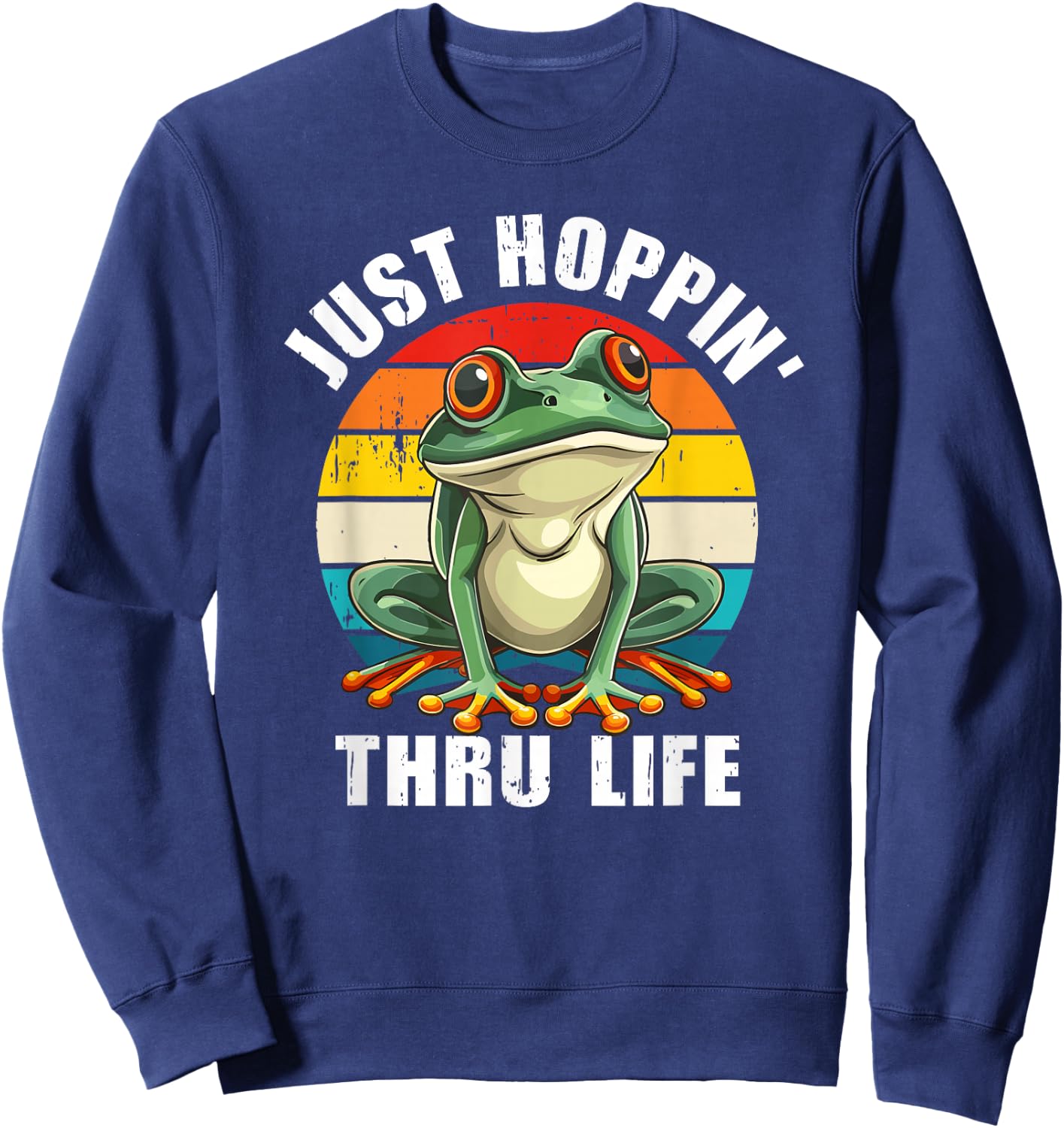 Frog Sweatshirt - Sweatshirt | Navy