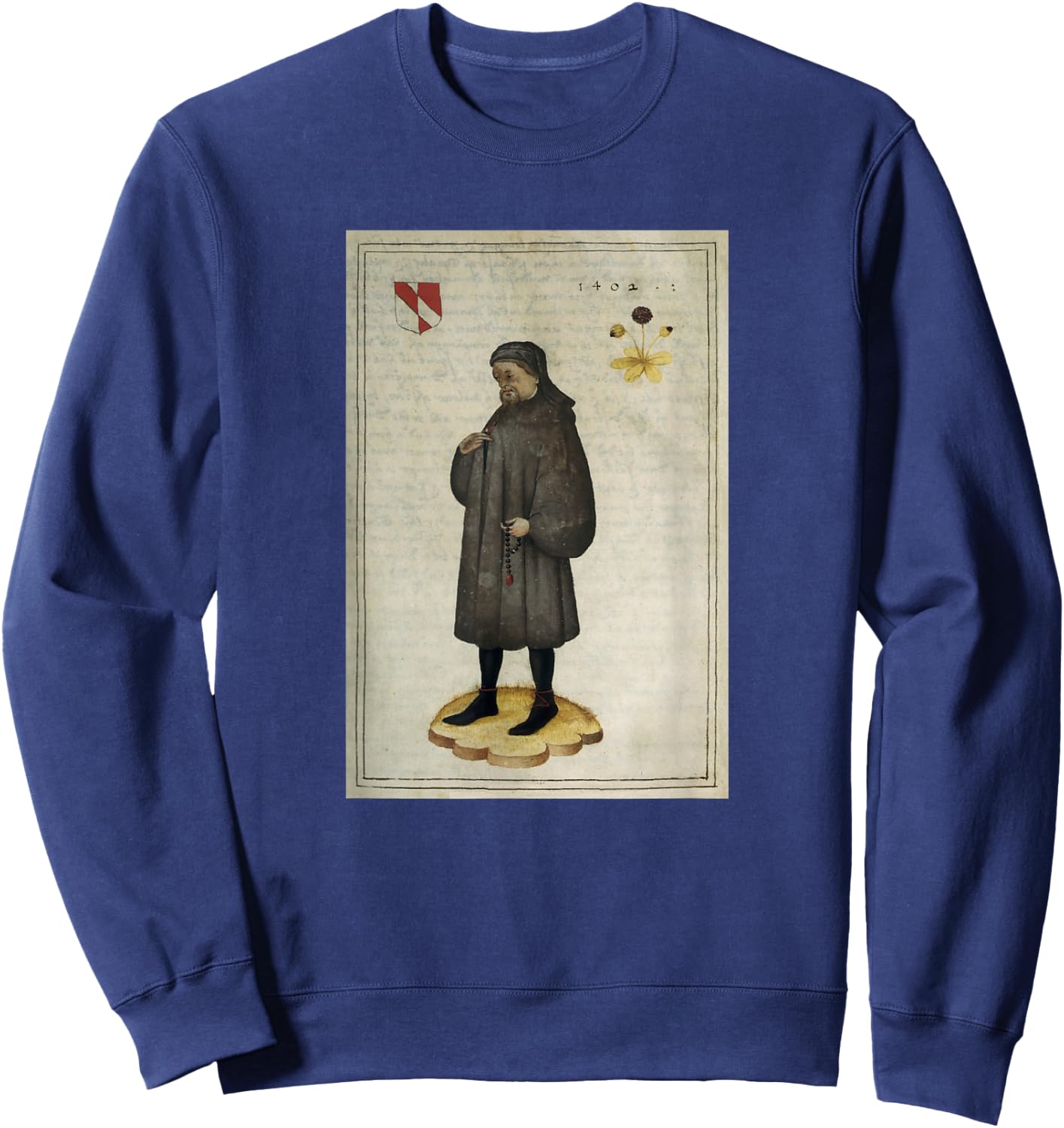 Geoffrey Chaucer Sweatshirt - Sweatshirt | Navy