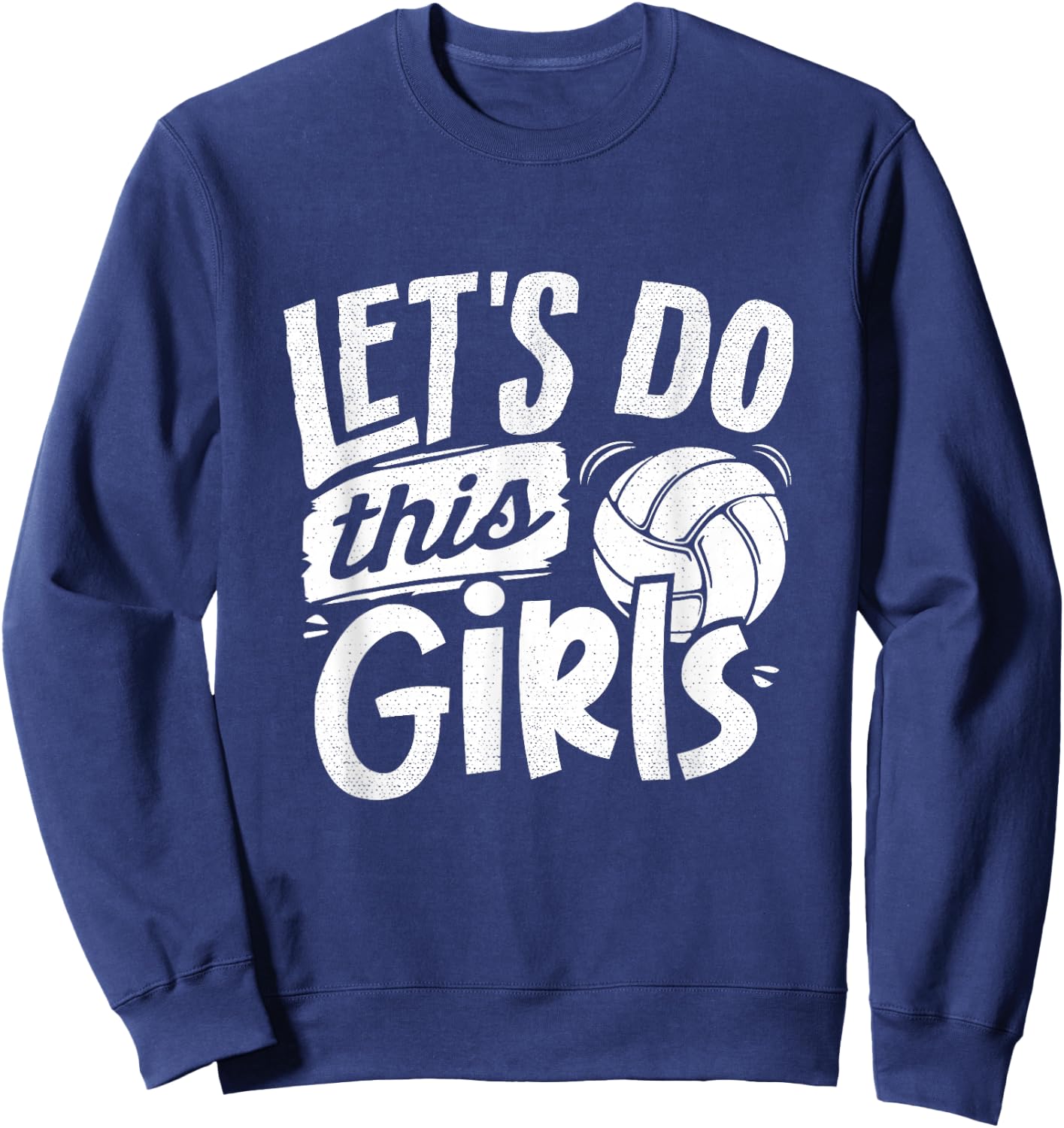 Volleyball Mom Shirt Women Girls Volleyball Player Sweatshirt - Sweatshirt | Navy