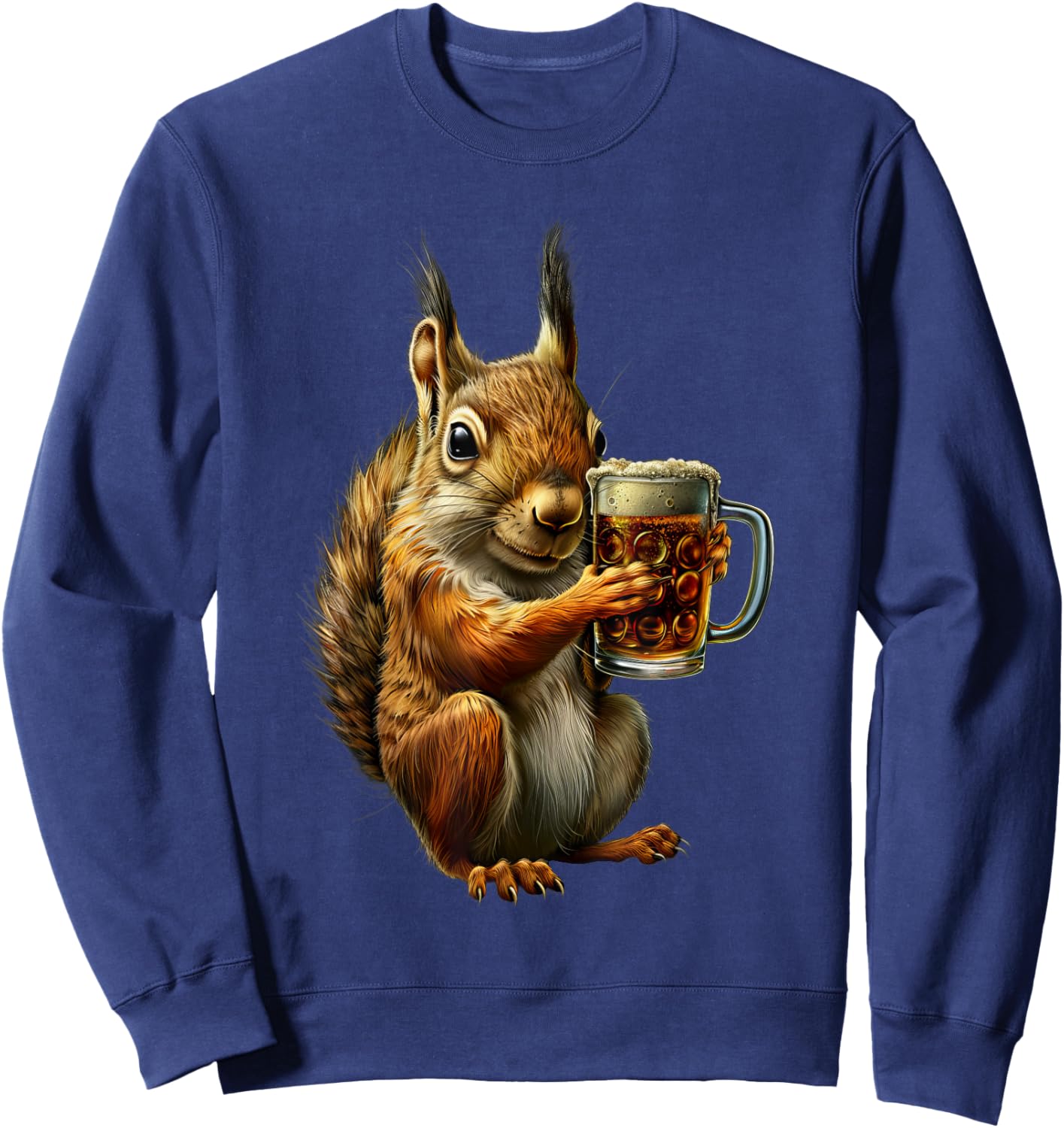 Squirrel Beer Sweatshirt - Sweatshirt | Navy