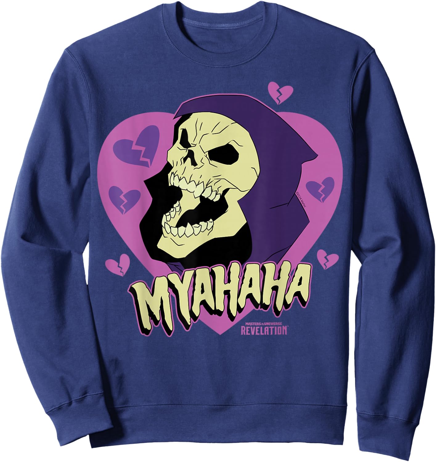 The Revelation of The Masters of The Universe - Skeletor Myahaha Sweatshirt - Sweatshirt | Navy