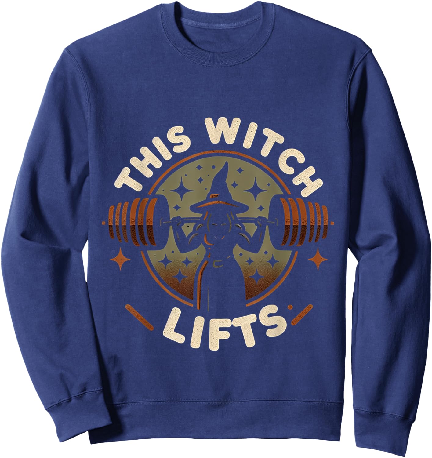 This Witch Lifts Sweatshirt - Sweatshirt | Navy