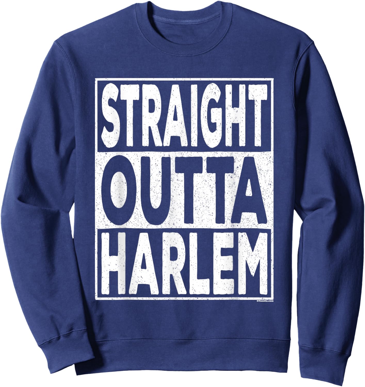 Straight Outta Harlem Sweatshirt - Sweatshirt | Navy