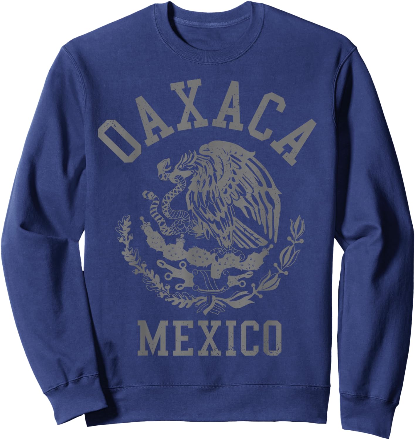 Oaxaca Mexico Pride Mexican Flag Vintage Sweatshirt - Sweatshirt | Navy
