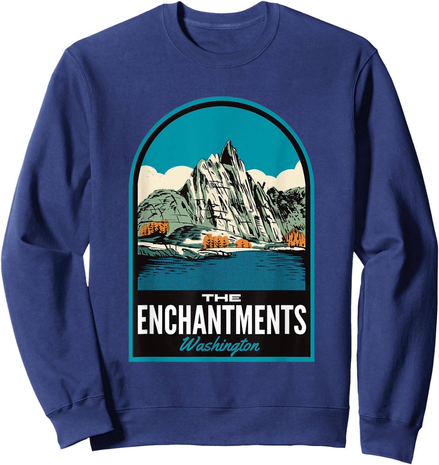 The Enchantments Washington Sweatshirt - Sweatshirt | Navy
