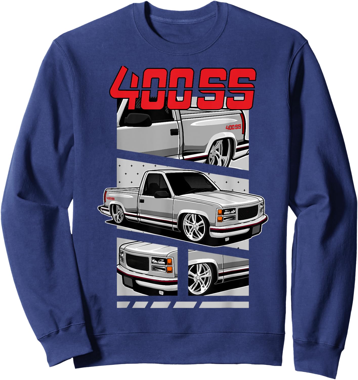 GMT800 1500 Truck 90S K1500 C1500 GMT400 Sweatshirt - Sweatshirt | Navy