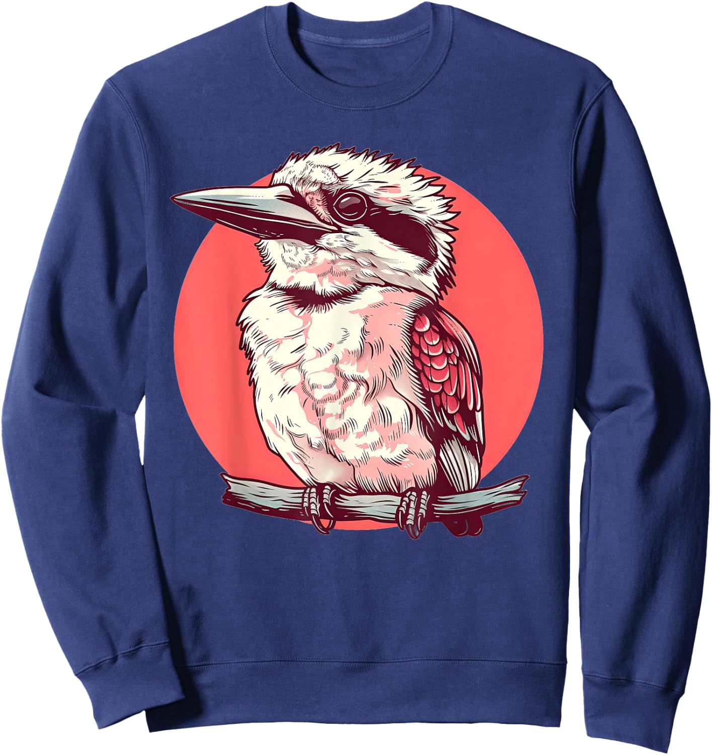 Kookaburra 80s Retro Sweatshirt - Sweatshirt | Navy