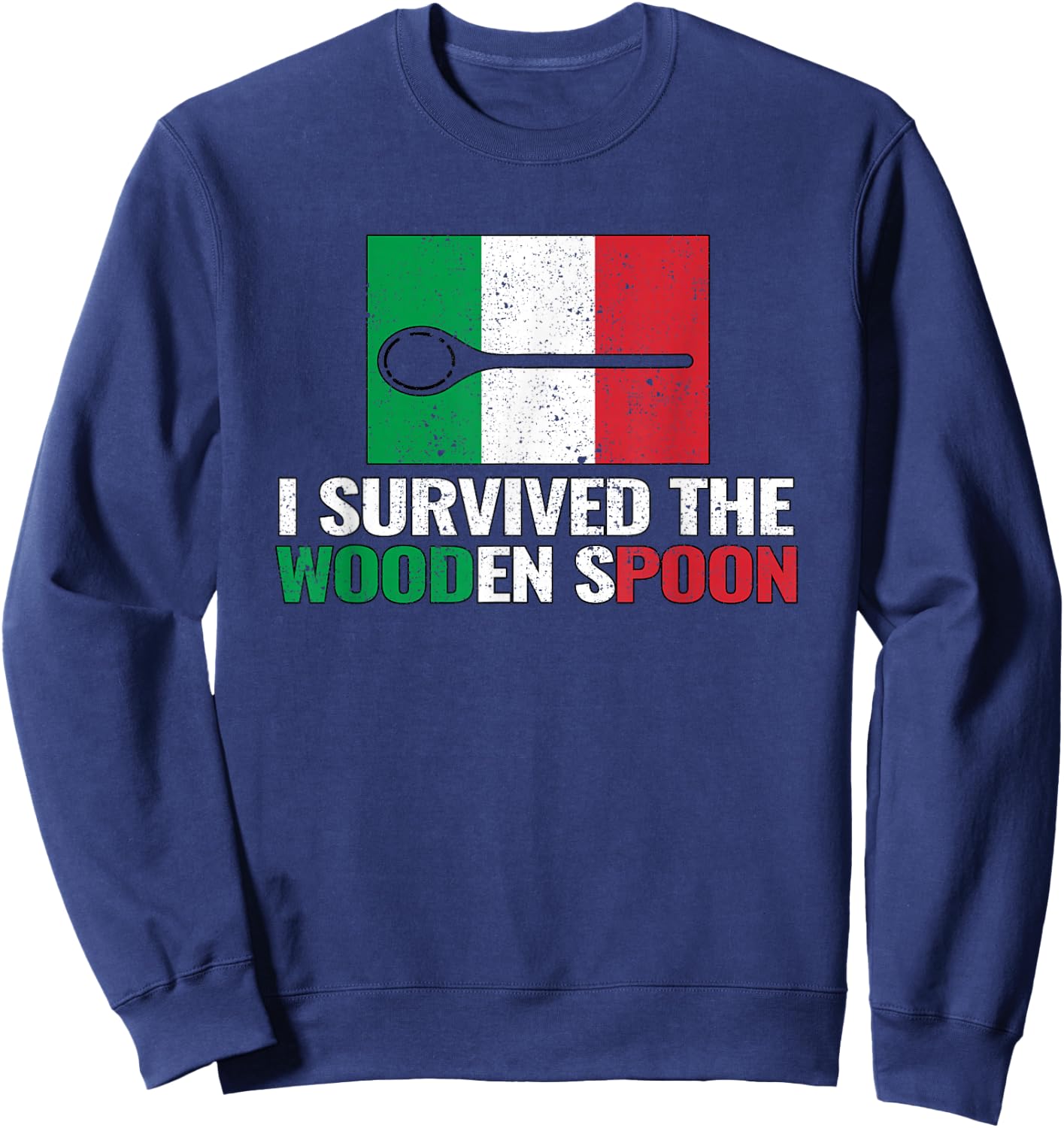 I Survived The Wooden Spoon Sweatshirt - Sweatshirt | Navy