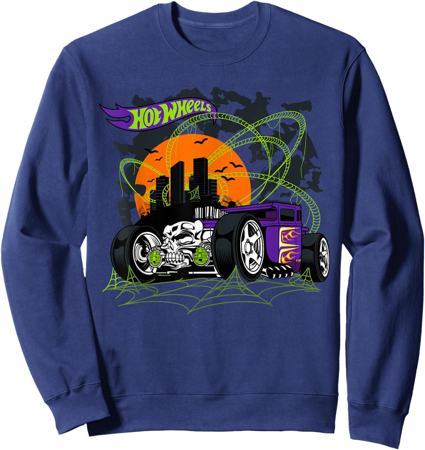 Hot Wheels - Halloween Bone Shaker Sweatshirt - Sweatshirt | Navy
