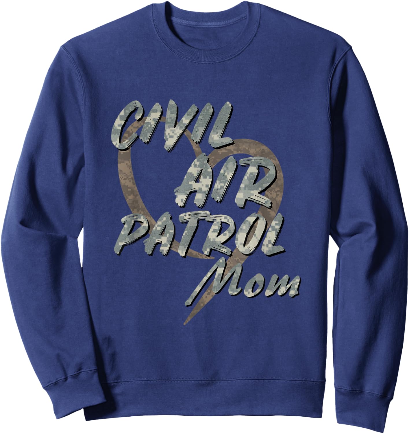 Civil Air Patrol Mom Shirt for Proud CAP Cadet Mothers Sweatshirt - Sweatshirt | Navy