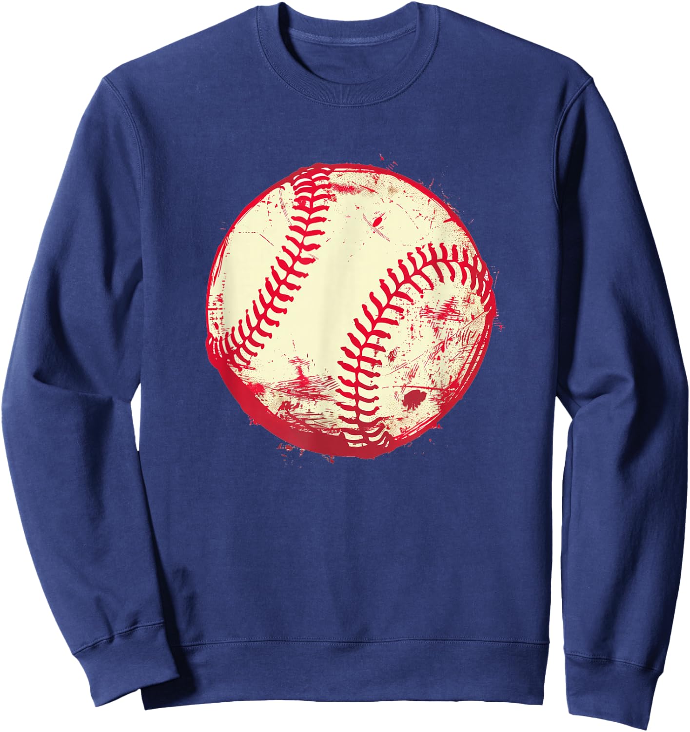 Baseball Player and Fan Sweatshirt - Sweatshirt | Navy