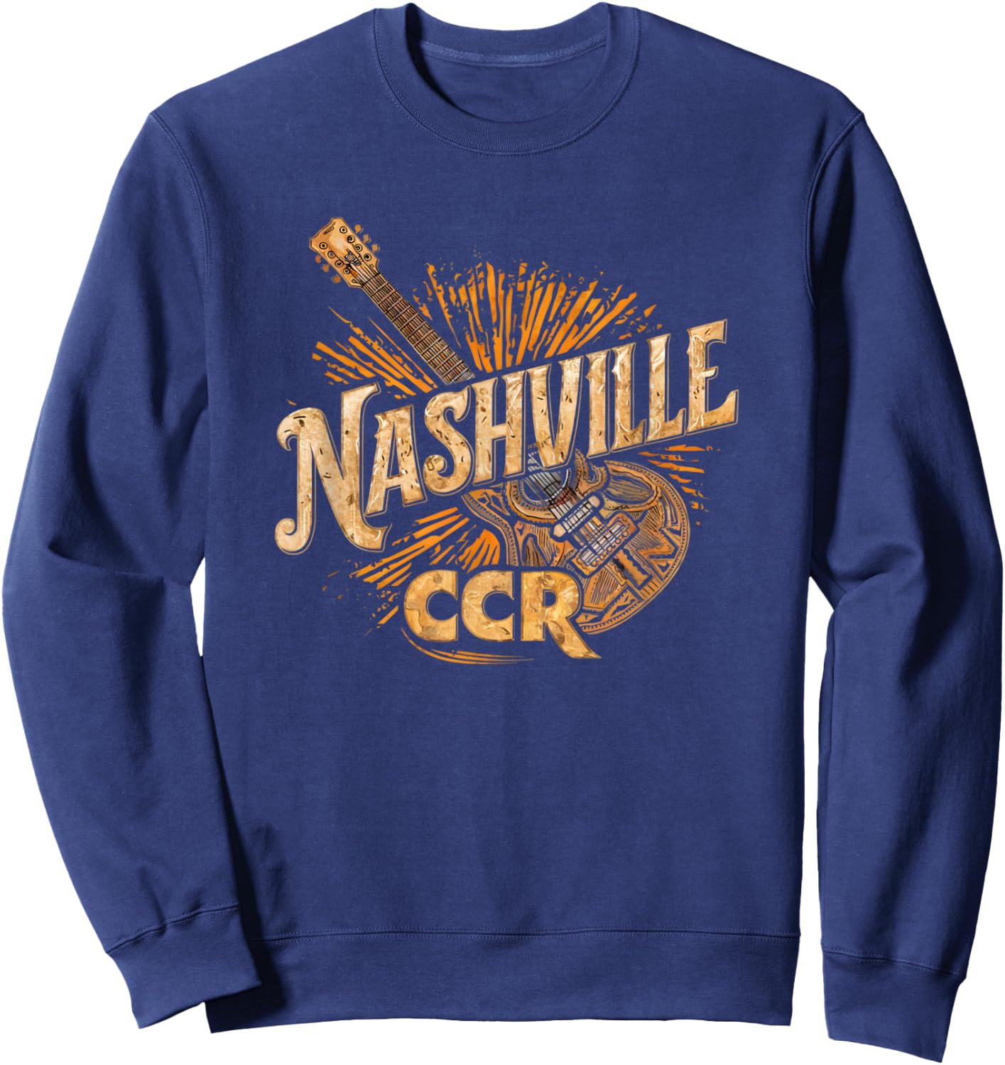 Nashville Country Music Shirts Rock Band Sweatshirt - Sweatshirt | Navy