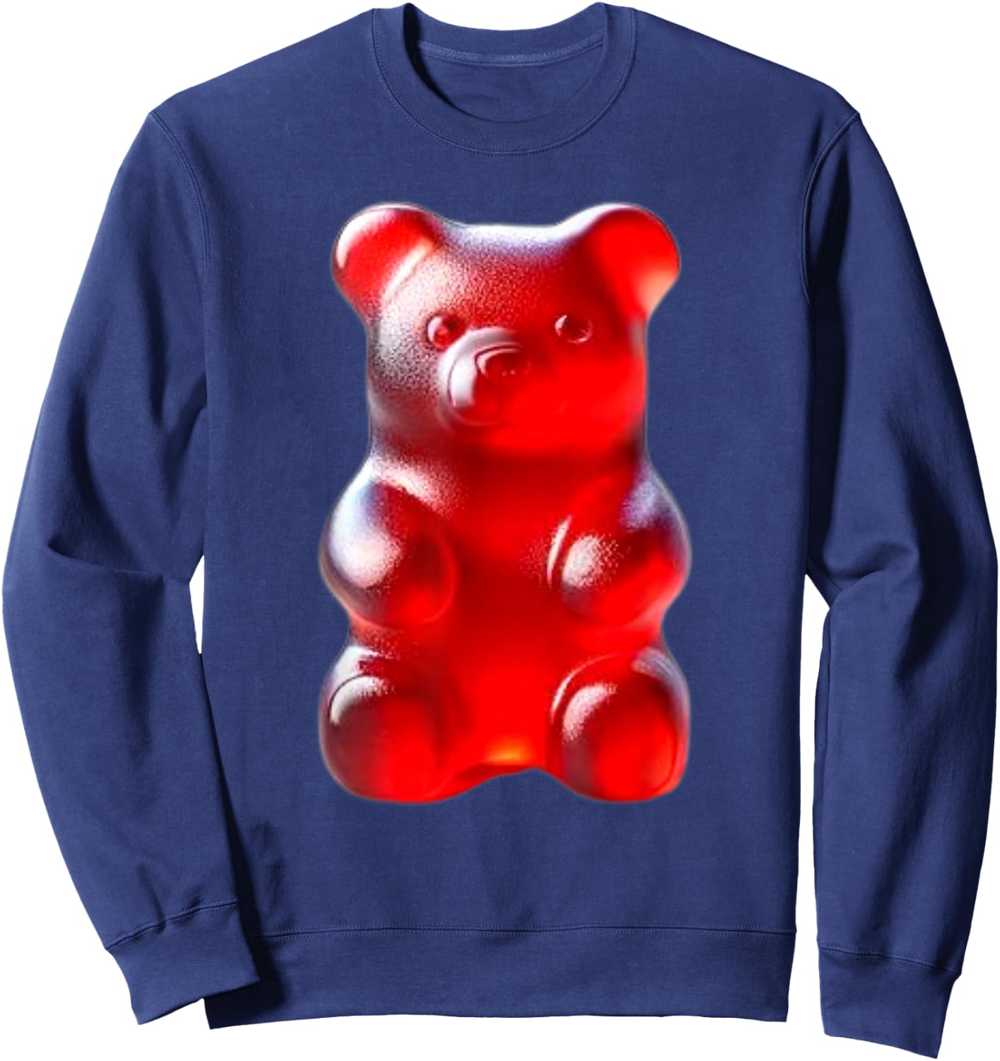 Red Gummy Bear Sweatshirt - Sweatshirt | Navy