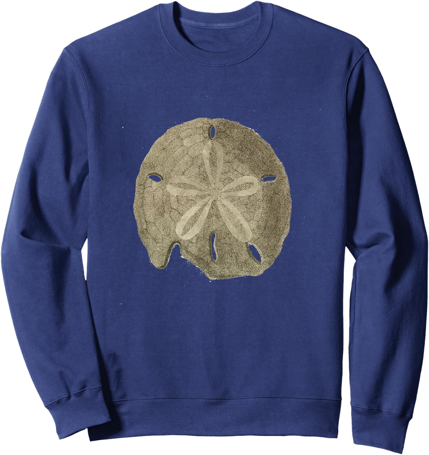 Vintage Sand Dollar Illustration (1799) Sweatshirt - Sweatshirt | Navy